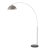 1960s Luna Bella Floor Lamps - Mid Century Modern Design Satin Nickel, Black Marble Base For Sale