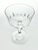 1990s Princess House “Esprit” Set of 4 Champagne Coupe Glasses For Sale - Image 4 of 4