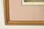 J. Hohenberger Original Artist Signed "January" Lithograph in Carved Giltwood Frame For Sale - Image 9 of 13