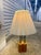 Wood 1970s Mid-Century Modern Chrome and Wood Table Lamp For Sale - Image 7 of 12