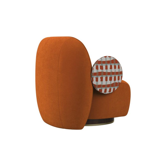 Not Yet Made - Made To Order La Voix Armchair by Malabar For Sale - Image 5 of 18