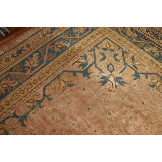 1910s Palace Size Antique Turkish Oushak, 16'4'' X 25'4'' For Sale - Image 5 of 12