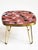 Mid-Century Mosaic Side Table by Ilse Möbel This exquisite modernist design side table with hairpin legs was handcrafted...