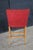 Mid 20th Century Louis Rastetter & Sons 'The Solid Kumfort' Red Leather Folding Chair For Sale - Image 9 of 15