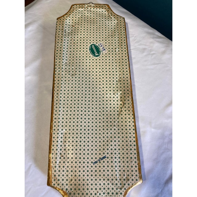 Vintage Italian Giltwood Bamboo Wall Mirror Florentia For Sale - Image 11 of 13