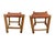 Vintage Rustic Log Chair & Stool Set For Sale - Image 13 of 17