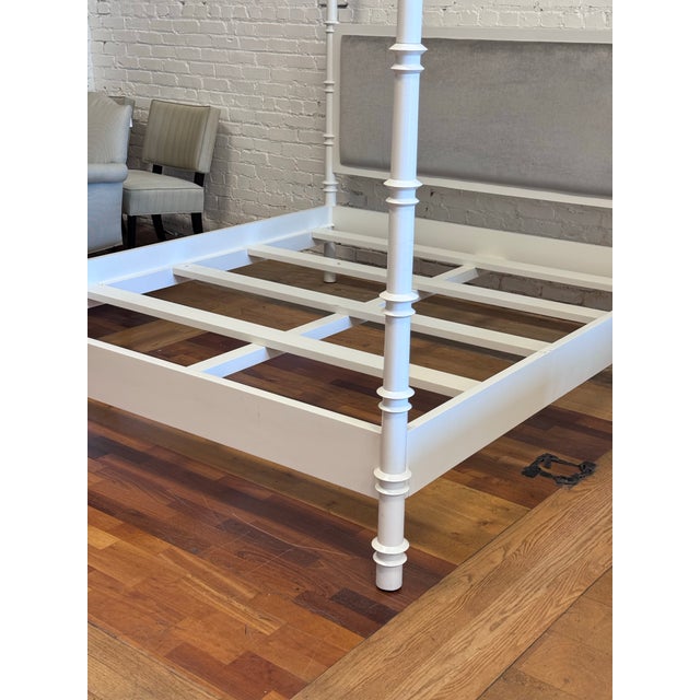 California King Oly Studio Willa Canopy Bed Frame For Sale - Image 4 of 12
