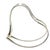 A striking pair of Tiffany & Co. Elsa Peretti Open Heart earrings crafted in sterling silver, featuring the designer's...
