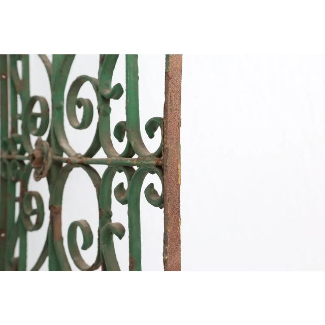 Vintage Iron Wall Decoration, 1930s For Sale - Image 6 of 12