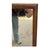 Brown Vintage Mid-Century Modern Wood Frame Wall Mirror. For Sale - Image 8 of 8
