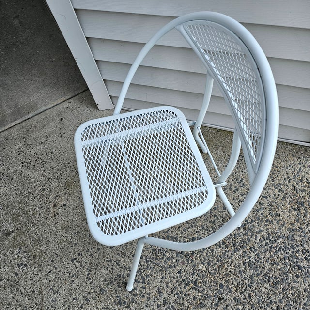 1990s Rid-Jid Salterini Style Dining Table & 2 Chairs For Sale In New York - Image 6 of 12