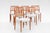 Model 83 Dining Chairs by Niels Otto Møller for J.L. Møller Mobelfabrik, Denmark, 1960s, Set of 6 For Sale - Image 6 of 6