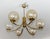 Vintage Chandelier in Brass, Aluminium and Glass, 1970s For Sale - Image 3 of 12