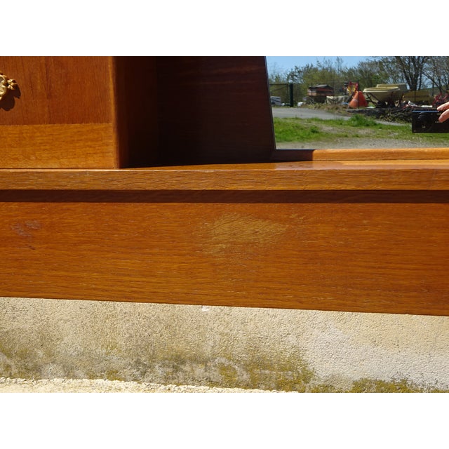 Vintage Light Oak Headboard, 1970s For Sale - Image 17 of 18