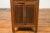 Wood Vintage Chinese Midcentury Two-Toned Side Table with Drawer and Double Doors For Sale - Image 7 of 13