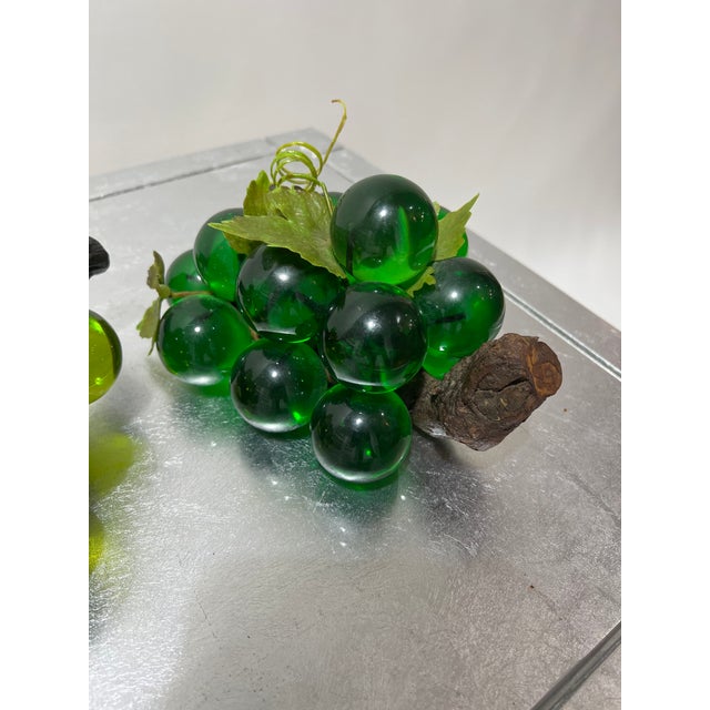 Vintage Lucite Grapes a Pair Chairish
