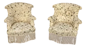 French Empire Chairs, 1850, Set of 2