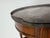 19th Century Louis XVI-Style Bouillotte End Table With Marble Top, Brass Gallery & Casters For Sale - Image 14 of 16