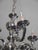 White Metal 12-Arm Chandelier For Sale - Image 4 of 7