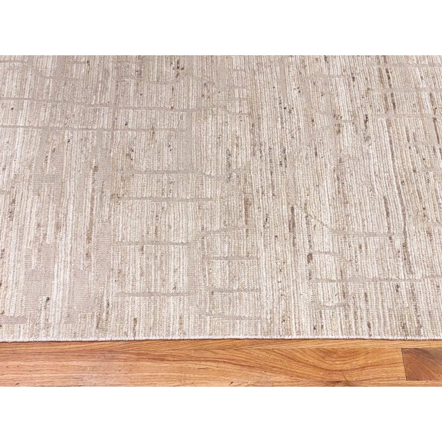 Abstract Nazmiyal Collection Modern Moroccan Style Runner Rug For Sale - Image 3 of 8