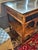 Antique 19th Century Chinese Rattan Desk With Black Lacquer and Bamboo For Sale - Image 11 of 13