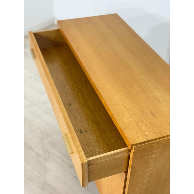 Brown Mid-Century Modern Sideboard in Elm, 1960s For Sale - Image 8 of 11