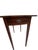 Brown Vintage Mersman Federal Style Mahogany Drop Leaf Accent Table With Drawer For Sale - Image 8 of 15
