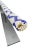 Beaded prestige staff from the Tutsi people of Rwanda. Intricate design of white and cobalt blue glass beads, which made...