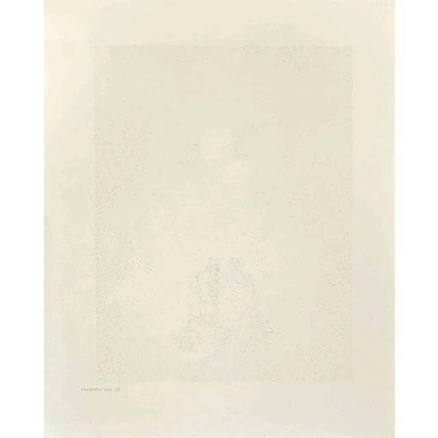 Chronology of Cacciaguida is a woodcut print realized in 1963 for a series illustrating the Medieval poem of the "Divine...