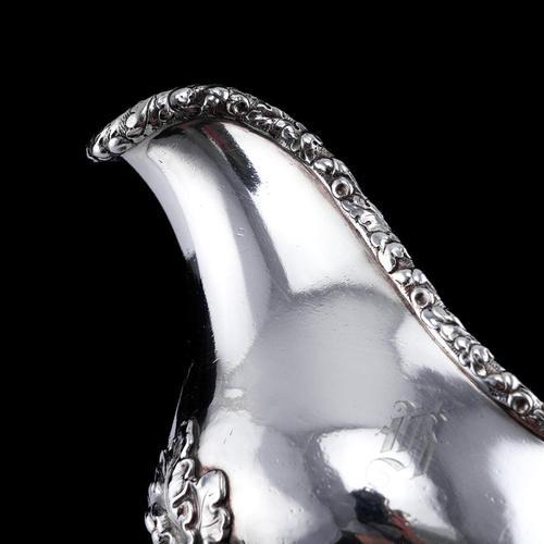 Antique Victorian Sterling Silver Sauce Boat with Acorn, London, United Kingdom, 1881 For Sale - Image 17 of 18