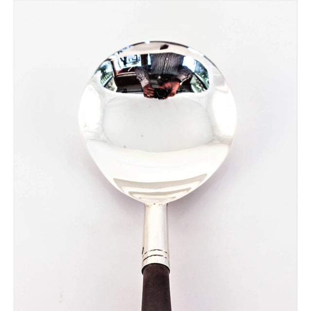 Salad Set With Sterling SIlver For Sale In New York - Image 6 of 7