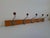 Mid-Century Wooden and Metal Wall Coat Rack, Czechoslovakia, 1960s For Sale - Image 13 of 15