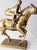 Vintage Brass Horse and Jockey Sculpture For Sale - Image 12 of 12