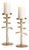 Brier Candle Stands, Set Of 2 For Sale
