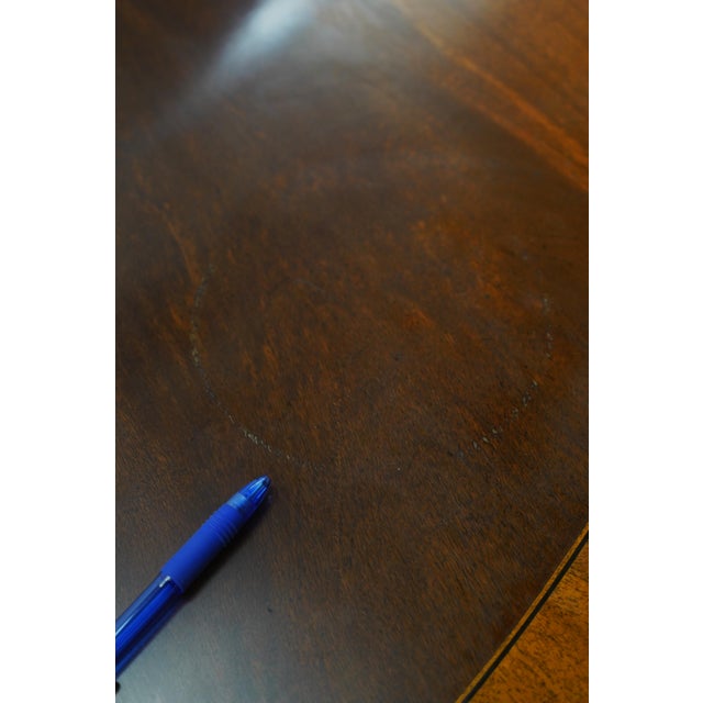 Pair French Empire Style Round Lamp Tables For Sale - Image 13 of 15