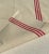 Set of 3 Antique French Red Stripe Torchon Linen Kitchen Towels, South of France, Early 20th Century For Sale - Image 10 of 18