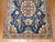 Lovely early 20th century Persian Isfahan carpet with a navy blue field, accents in green and brown. Exceptional quality...