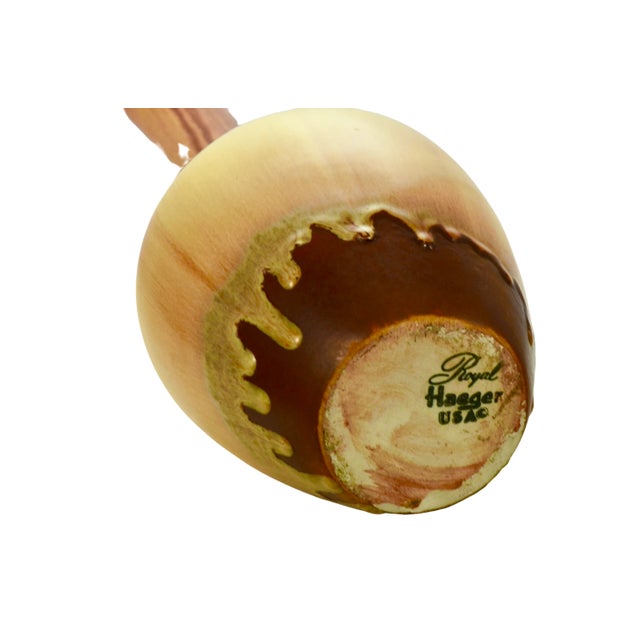 Mid-Century Drip Glaze 12” Vase For Sale In Chicago - Image 6 of 8