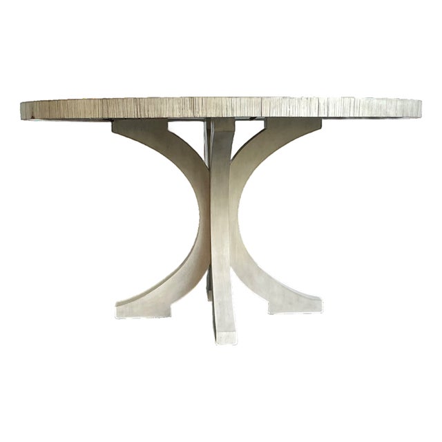 Vintage Carlyle “Carlyle” Washed Wood Dining Table For Sale