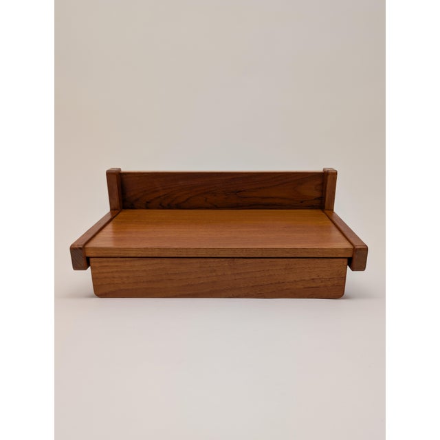 Floating shelf with a drawers which might be used as a bedside nightstand cabinet or entrance furniture. Made of solid...