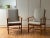Wood Mid-Century Danish Type 2257 Easy Chairs by Børge Mogensen for Fredericia, Set of 2 For Sale - Image 7 of 11