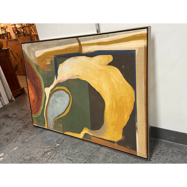 Design Plus Gallery presents a Pearl in a Shell Framed Giclée on Canvas by Jean Kenna for Leftbank Art. This large-scale...