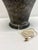 1987 Bon Art Textured Ceramic Urn Table Lamp For Sale - Image 9 of 9