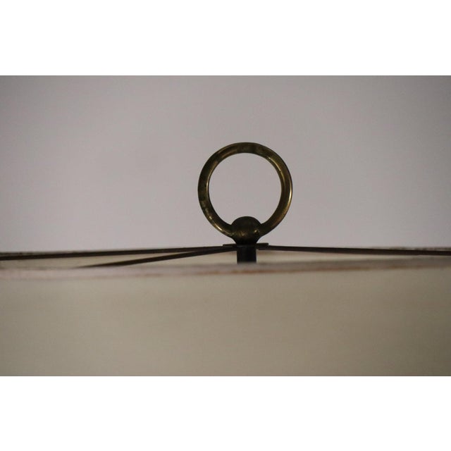 Vintage Floor Lamp in Metal and Brass from Arlus, 1960s For Sale - Image 15 of 18