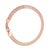 14 Karat Rose Gold Fancy Link Bracelet, Italian For Sale In New York - Image 6 of 7