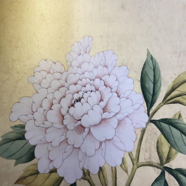 24"*48"/ Panel, a Set of 18th Century Style Chinoiserie Handmade Wall Panels, Vintage , Antique Style, Chinoiserie, Interior Wall Decor For Sale - Image 10 of 12