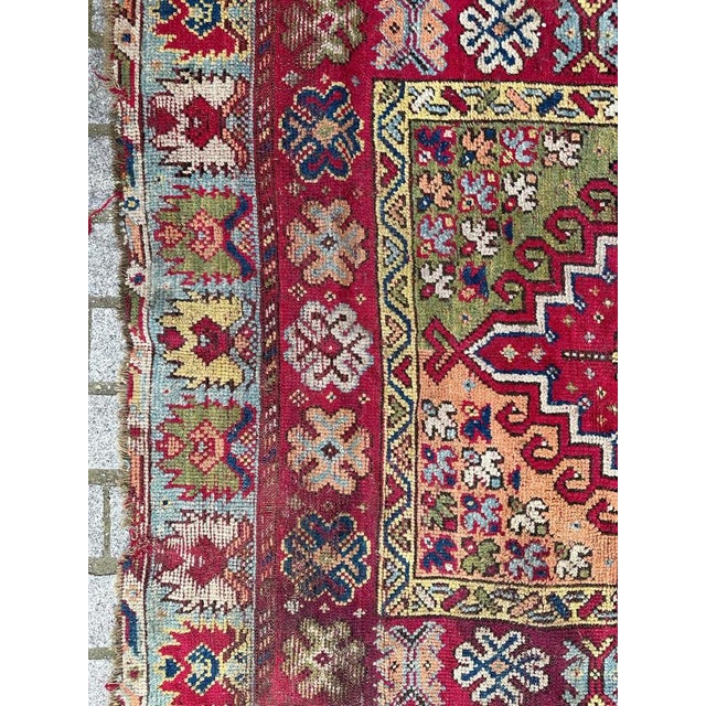 Antique Moroccan Rabat Rug, 1890s For Sale - Image 3 of 18
