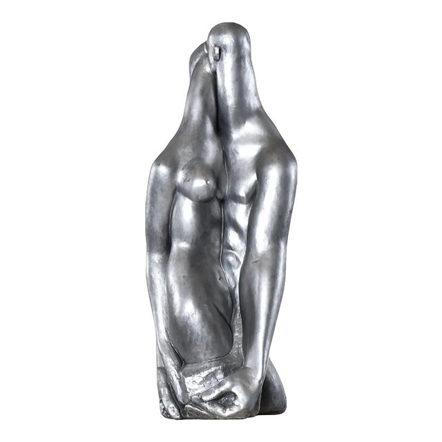 Pygmalion and Galatea Modern Sculpture by Cuban Artist Manuel Carbonell For Sale