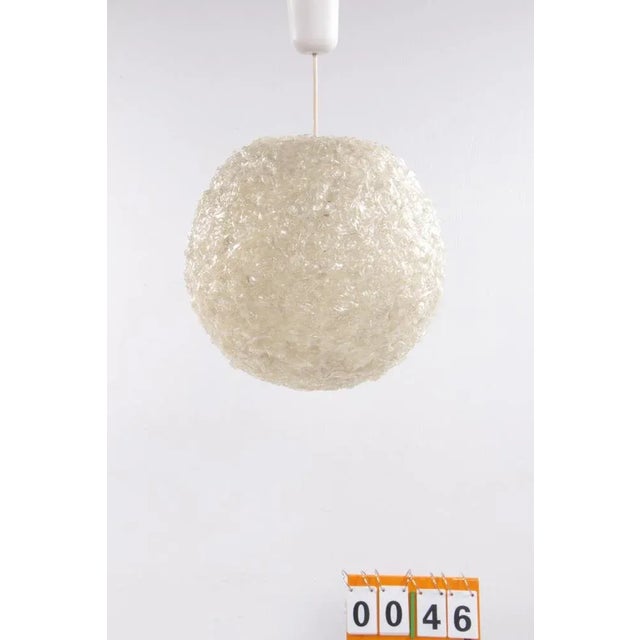 Vintage Hanging Lamp with Coarse Structure, Germany, 1960s For Sale - Image 6 of 9