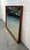 Mid-Century Walnut Bedroom Wall Mirror For Sale - Image 4 of 7